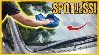 Как помыть автомобильные окна без разводов | Гарантированный метод!