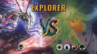 MTG Explorer - Mono Black Midrange by Numbskull VS WURG Midrange by 8buffalo