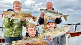 Charter fishing CARNAGE in Cornwall