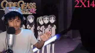 EVERYBODY GOTTA DIE!!!!!! | CODE GEASS R2 REACTION (EPISODE 14)