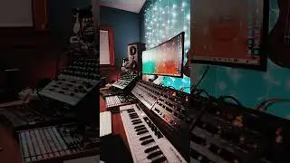 Slow song with #obx8 #ob6 #perkons #sub37 all driven by #deluge and some fun with #h90.