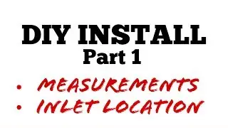 CENTRAL VACUUM INSTALL - Part 1