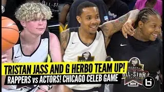 Tristan Jass, G Herbo Team Up vs Black Ink Crew, Arne Duncan! Celebrity Game Highlights!