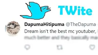 Disrespecting Dream on twitter without getting cancelled