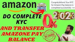 Amazon Pay Balance Transfer To Bank account in 0% charge||Amazon Pay balance ko Bank me kise le