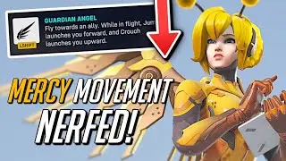 Mercy Movement Nerfed! 😭 0 Deaths Grandmaster Mercy - Overwatch 2
