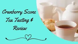 Cranberry Almond Scone Tea from Plum Deluxe Tasting & Review - Loose Leaf Tea Review