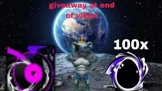 Opening 100 exclusive black hole eggs in pet sim x enhanced (giveaway at end)