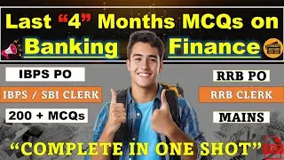 Banking Awareness Top 200 MCQ's | Last 4 months MCQ's on Banking & Finance 2025 | PO & CLERK G.A