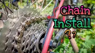 How To Install Gear Cycle Chain | How to Replace Mountain Bike Chain #mtb #bicycle  @about_MTB  ​