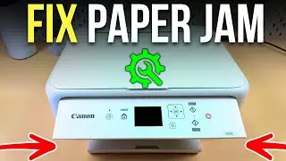 Как устранить замятие бумаги на Canon Pixma TS5151