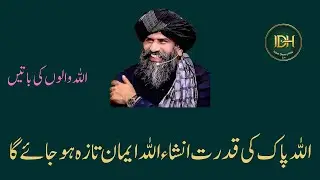 اللہ والوں کی باتیں | دلوں کو بدل دینے والا بیان | Hafiz Suleman Misbahi