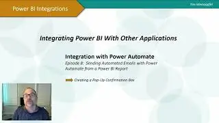 Создание поля подтверждения в Power BI для кнопки Power Automate