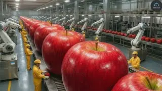 How Apple Juice Is Made In Factory USA: Modern Fruit Juice Making Technology (Full Process)