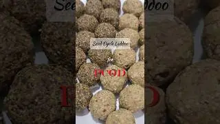 Seed cycling laddoo for your hormonal imbalance#fitlifebalance #diet #hormonalbalance #hormonehealth