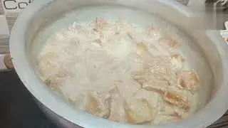 Hyderabadi white double ka mitha home made recipe very easy and simple recipe sweet and delicious