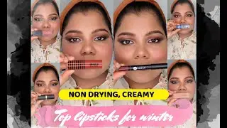 BEST OF WINTER LIPSTICK FORMULA I NON DYING I COMFORTABLE I MUST HAVE I #winter #lipstick