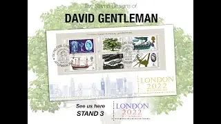 Stamps Designs of David Gentleman: London 2022 International Stamp Show