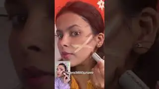 Cheek contouring Tutorial 😱 #contour #contouring #contourtutorial #howtocontour  #makeuptips