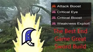 Monster Hunter Rise: Best End Game Great Sword Build | Ps4/Ps5 Xbox