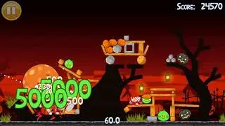 Angry Birds Seasons 1.6.1 with Ham-O-Ween Beta Theme Android Port Gameplay