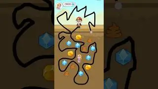 Pull The Gold level 21 gameplay walkthrough #shorts #viral #pullthegold #games #ytshorts
