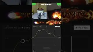 ENGINE OIL VS  COOKING OIL PRE HEATING TEST COMPARISON of WASTE OIL STOVE BURNER #shorts #shortvideo