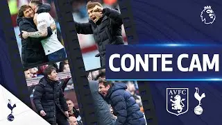 Antonio Conte goes CRAZY on the touchline! | CONTE CAM | Aston Villa 0-4 Spurs