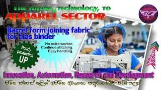 Barrel form joining fabric for bias binder