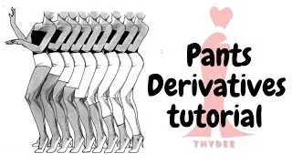 HOW TO // PANTS DERIVATIVES #pantsderivatives #pants #pantsstyles #pantspattern