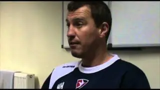 Neil Howarth & Matt Richards ahead of Cheltenham Town's away clash at Scunthorpe United.