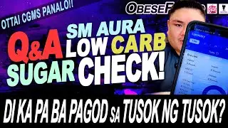 Beshie! Sugar Check: SM Aura Food Court Edition | Low Carb Q&A Food Court EP 030 Aura