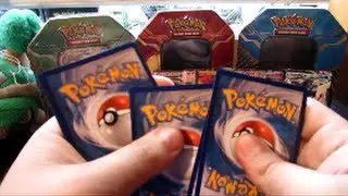 Opening a Pokemon KALOS POWER 12 TIN CASE! EPIC Battle Finale!