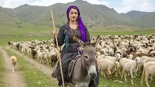 Nomadic Mountain Daily Life in Iran | Village Traditions Lost in Time
