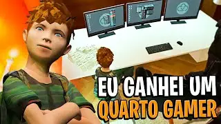 LOBINHO GANHOU UM QUARTO GAMER! - GTA RP