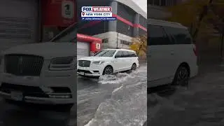New York City sees flooding