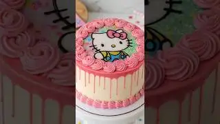 Дизайн тортов на день рождения Hello Kitty/Торты на день рождения девочек#girlsbirthdaycake#hello...