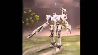 Armored core model kit 　ASPINA WHITE-GLINT　＜アスピナ　ホワイト・グリント＞