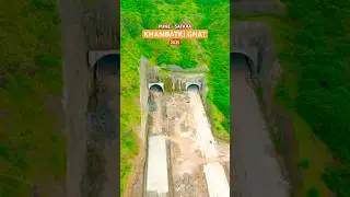 Khambatki Ghat Twin Tunnel Project 2025 latest update | Pune Satara Highway #youtubeshorts #shorts