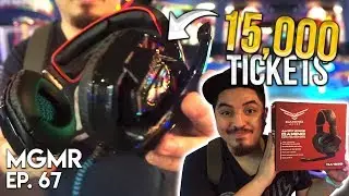 GANANDO AUDIFONOS GAMER EN INCREDIBLE PIZZA - MiniGames en el Mundo Real EP. 67