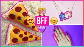DIY IDEIAS PARA MELHORES AMIGAS | COLAR, ANEL, ALMOFADA...
