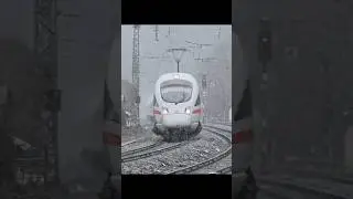 Doppeltraktion ICE T im Schneegest&ouml;ber #trainspotting #ice #db #z&uuml;ge #trains