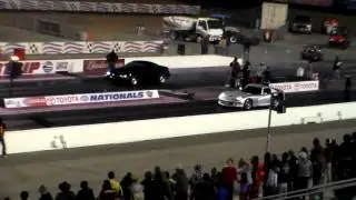 Turbo Mustang GT vs Dodge Viper @ LVMS Midnight Mayhem\Showcase Event