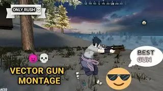 Only Double Vector gun challenge 💀😈🔥- Free Fire max - Gaming with charizad#freefirehighlights#foryou