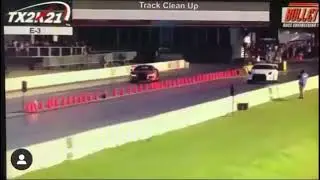 Tx2k21 rollrace T1 GTR Christine dodworth vs UGR R8 Crash