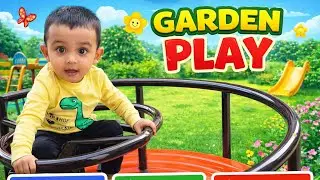 Baby ka Garden Play Time 🌼👶 | Fun & Cute Moments @Hari_little_boy 