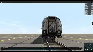 Trainz Amfleet marker light/door/AC testing