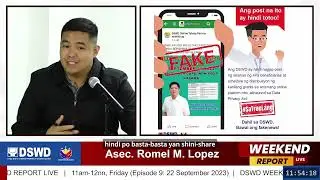 #SaTrueLang DSWD Fake News Campaign