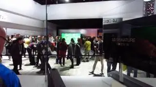 LG OLED HDTV Super Thin Like Wallpaper - CES 2017, LVCC Tech East, Las Vegas, NV