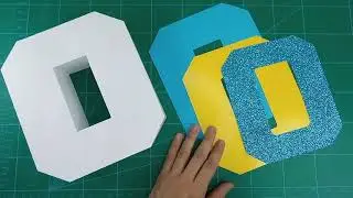 How to make a 3d Letter 